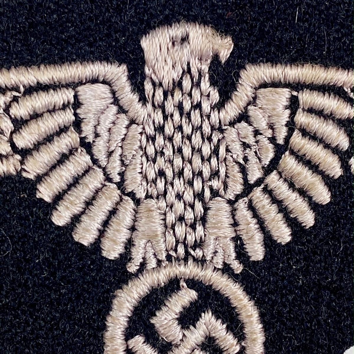 Original WWII German Waffen SS Sleeve Eagle Oorlogsspullen Nl