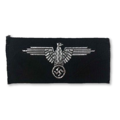 Original WWII German Waffen-SS Officers arm eagle (Belgian made)