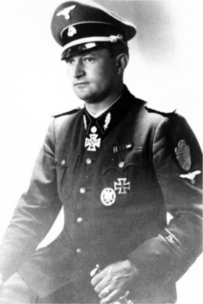 Original WWII German Waffen-SS Theodor Eicke Officers cuff title