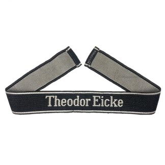 Original WWII German Waffen-SS Theodor Eicke Officers cuff title
