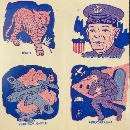 Original WWII US Children tattoo’s
