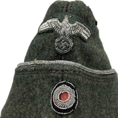 Original WWII German WH officers side cap