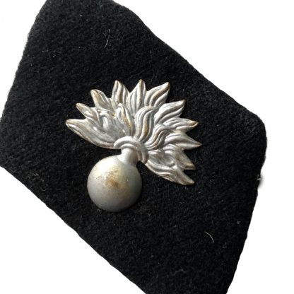 Original WWII Dutch SS-Freiwilligen-Grenadier-Brigade Landstorm Nederland collar tabs