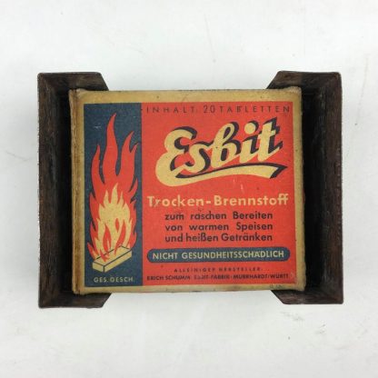 Original WWII German Esbit fuel stove with package