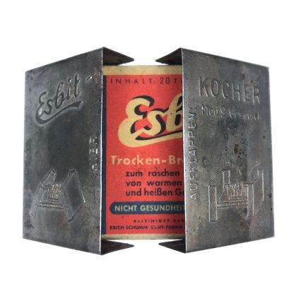 Original WWII German Esbit fuel stove with package