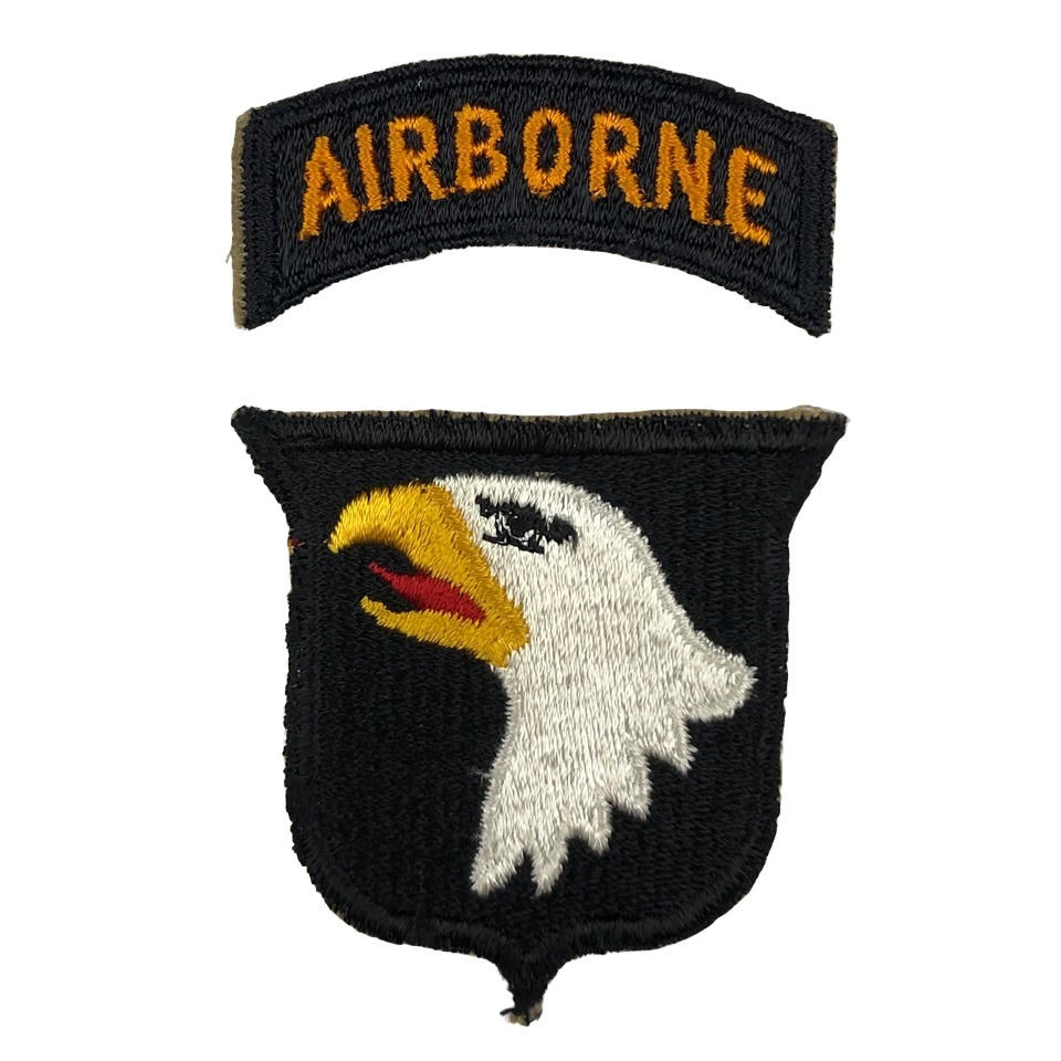 Original WWII US 101st Airborne division patch - Oorlogsspullen.nl ...