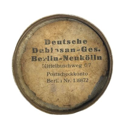 Original WWII German ‘Gummi-schutz’ condom tin