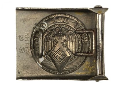 Original WWII German Hitlerjugend buckle - Adolf Baumeister, Lüdenscheid Origineel WWII Duits HJ koppelslot