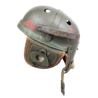 Original WWII US M1938 Tanker helmet Originele WWII US M1938 Tank helm