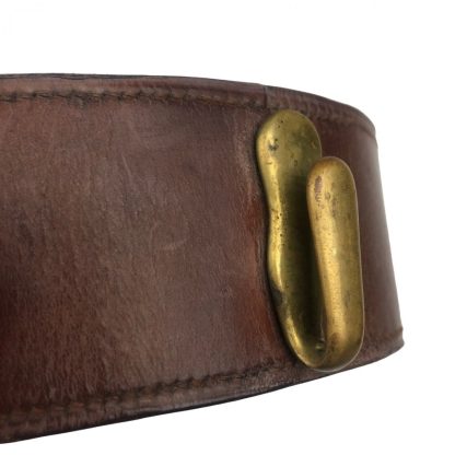 Original Pré 1940 Dutch 'Sam Brown' belt Originele Pré 1940 Nederlandse 'Sam Brown' riem