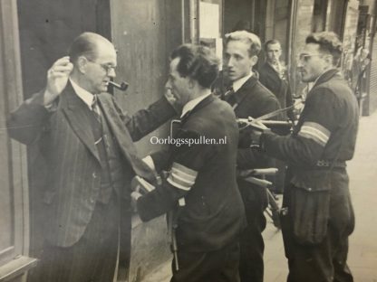 Original WWII Dutch press photo ‘Binnenlandse Strijdkrachten’ 1945