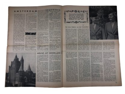 Original WWII Dutch Waffen-SS volunteer newspaper Front en Heem 17 december 1943