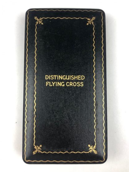Original WWII US Distinguished Flying Cross in box with ribbon and pin
