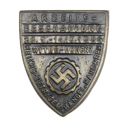 Original WWII German Arbeitsbeschaffung pin