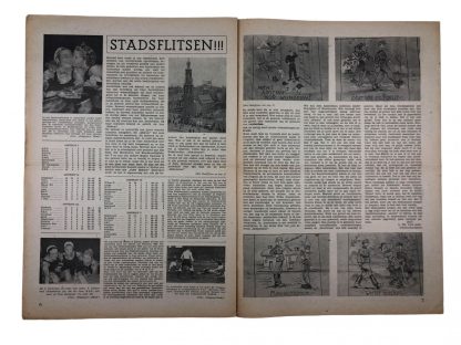 Original WWII Dutch Waffen-SS volunteer newspaper Front en Heem January 1943