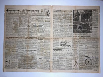 Original WWII German ‘West-Front’ newspaper 10 July 1941
