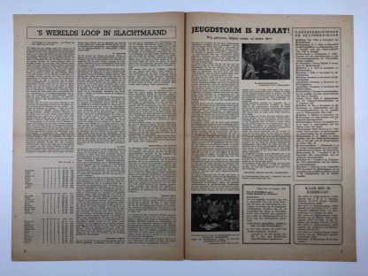 Original WWII Dutch Waffen-SS volunteer newspaper Front en Heem December 1942