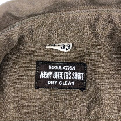 Original WWII US Army captain’s shirt - Chemise de capitaine d’armée américaine de la Seconde Guerre mondiale