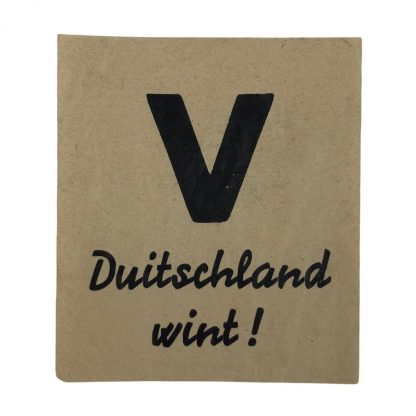 Original WWII Dutch NSB Victory – Germany Wins! Flyer