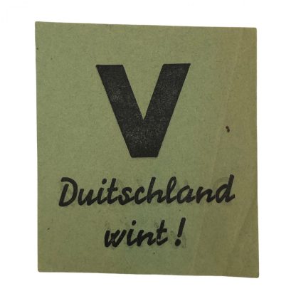 Original WWII Dutch NSB Victory – Germany Wins! Flyer