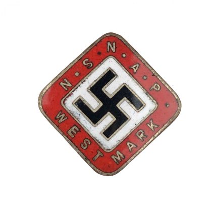 Original WWII Dutch NSNAP ‘Westmark’ pin