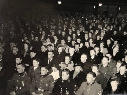 Original WWII Dutch NSB photo grouping – Visit of Anton Mussert in Roosendaal 1944