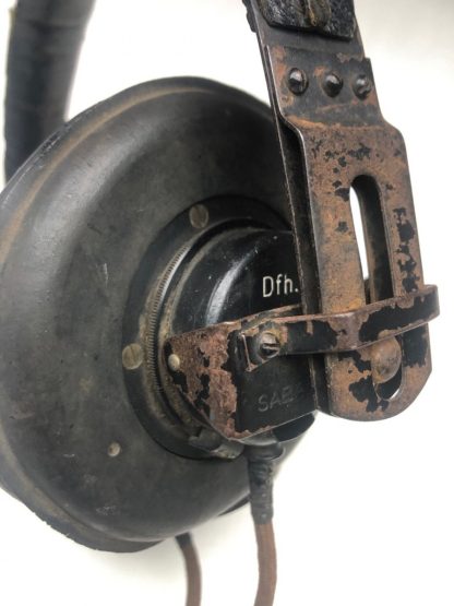 Original WWII German Dfh. b. Panzer Headphone