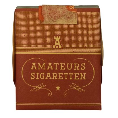 Original WWII Dutch cigarette package ‘Amateur sigaretten’