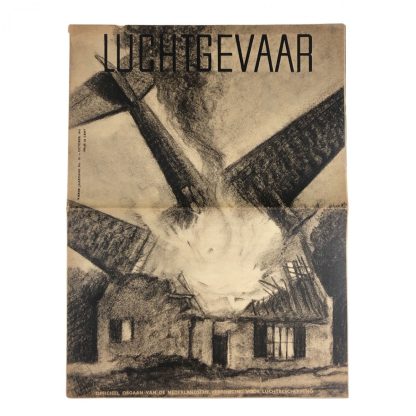 Original WWII Dutch ‘Luchtbeschermingsdienst’ magazine Luchtgevaar