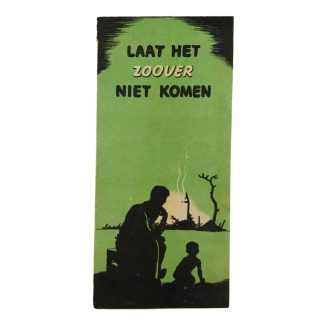 Original WWII Dutch ‘Luchtbeschermingsdienst’ information flyer