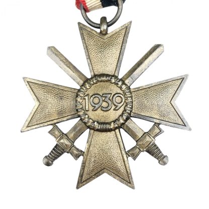 Original WWII German War merit Cross with swords