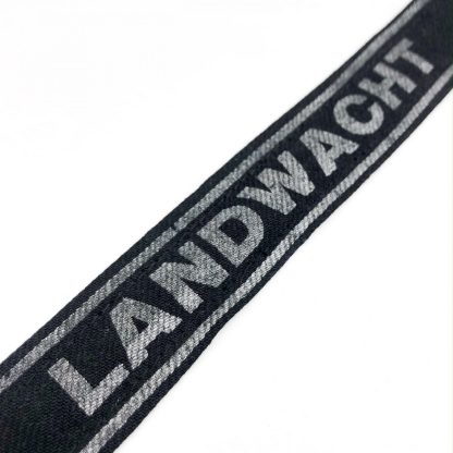 Original WWII Dutch ‘Landwacht Nederland’ cuff title
