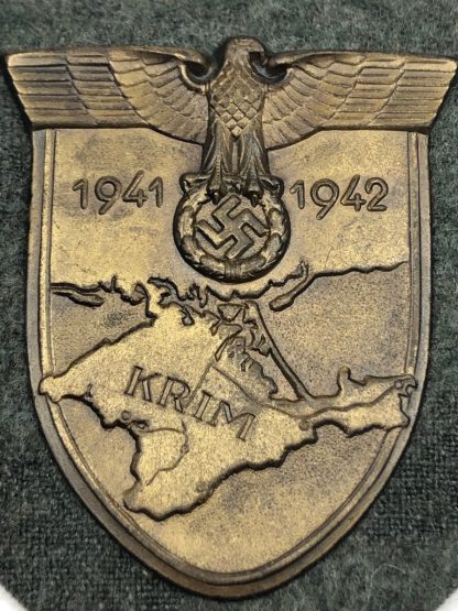 Original WWII German WH/SS Krim shield