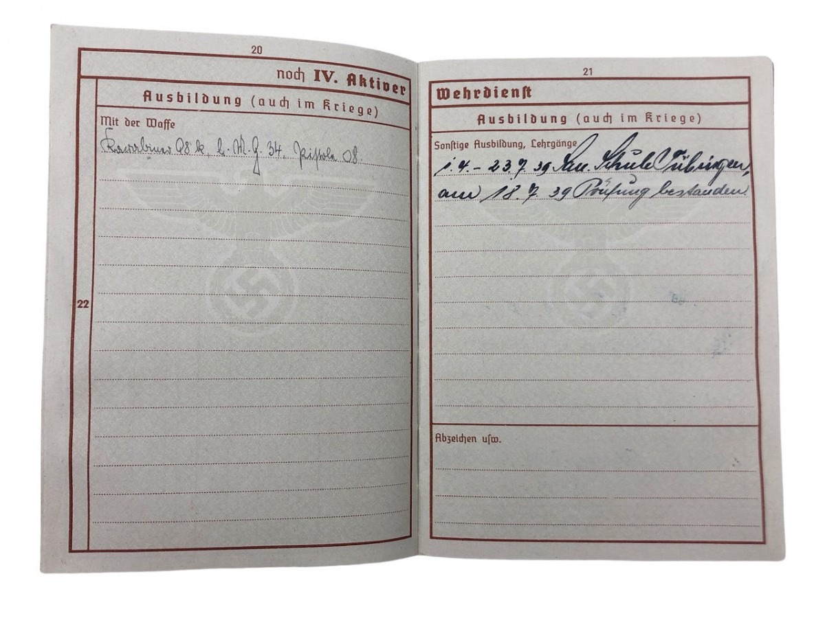 Original WWII German WH Feldwebel Sanitäter grouping 'Heeres-Sanitätsstaffel Esslingen am Neckar' - Afbeelding 4