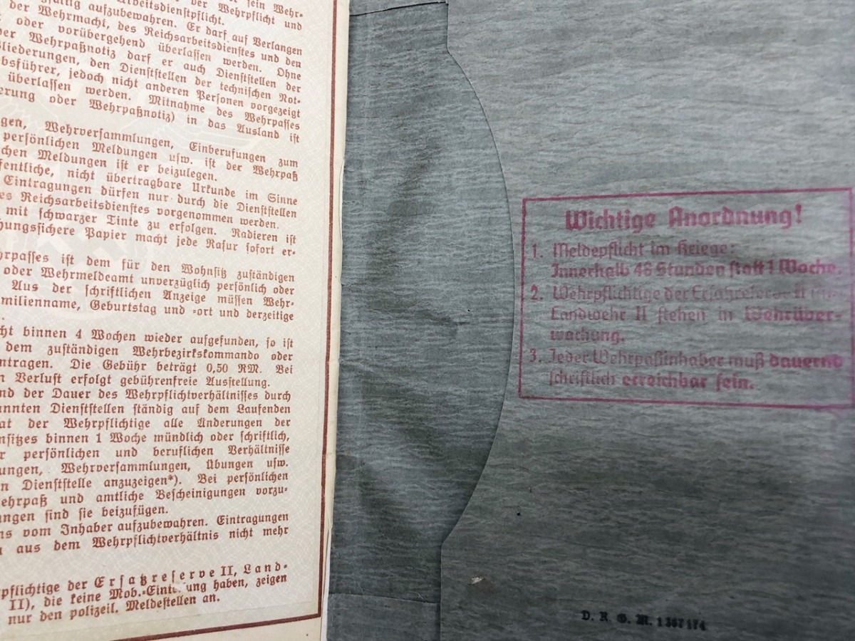 Original WWII German WH Feldwebel Sanitäter grouping 'Heeres-Sanitätsstaffel Esslingen am Neckar' - Afbeelding 8