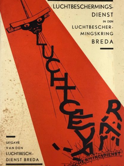 Original WWII Dutch ‘Luchtbeschermingsdienst’ booklet Breda