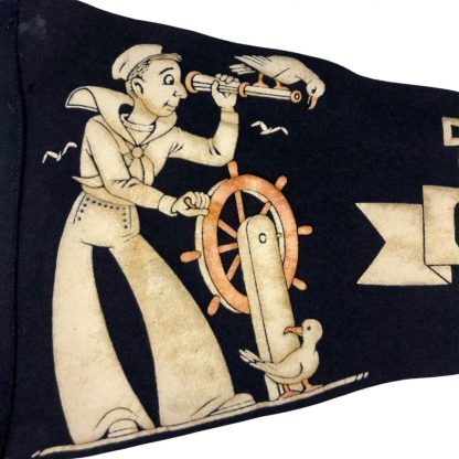 Original WWII US Navy pennant