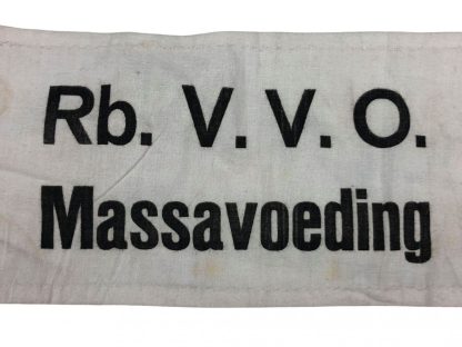 Original WWII Dutch Rb. V.V.O. Massavoeding armband
