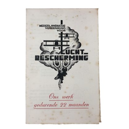 Original WWII Dutch N.V.L. information flyer