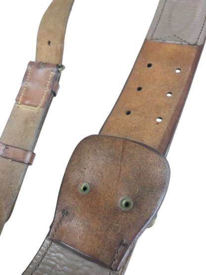 Original Pré 1940 Dutch army ‘Sam Brown’ belt