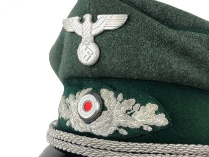 Original WWII German State Forestry visor cap