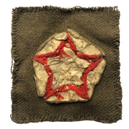 Original WWII Russian ‘Commissar’ star cutout