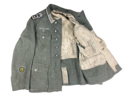 Original WWII German M42 pionier uniform – E.Reitz in Belgium