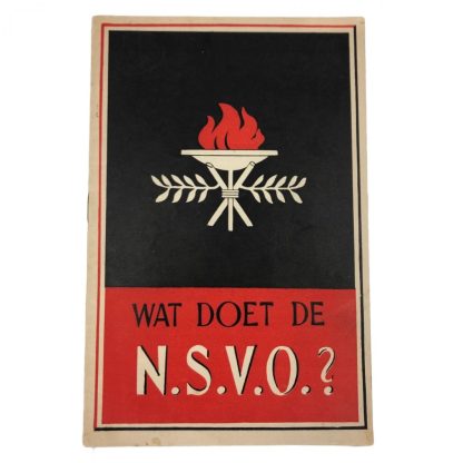 Original WWII Dutch ‘Wat doet de N.S.V.O. ?’ booklet