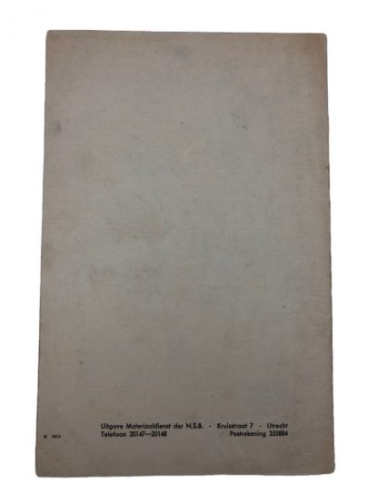Original WWII Dutch ‘Wat doet de N.S.V.O. ?’ booklet