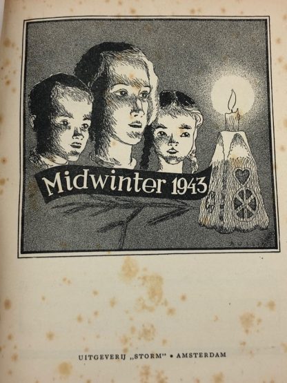 Original WWII Dutch SS book ‘Winter Zonnewende’ 1943-44