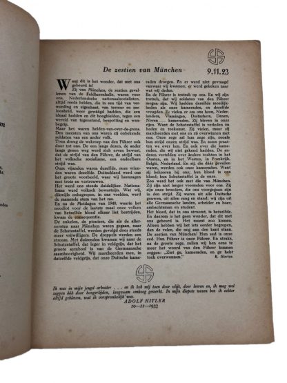 Original WWII Dutch SS book ‘Winter Zonnewende’ 1943-44