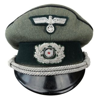 Original WWII German WH (Heer) officers pionier visor cap