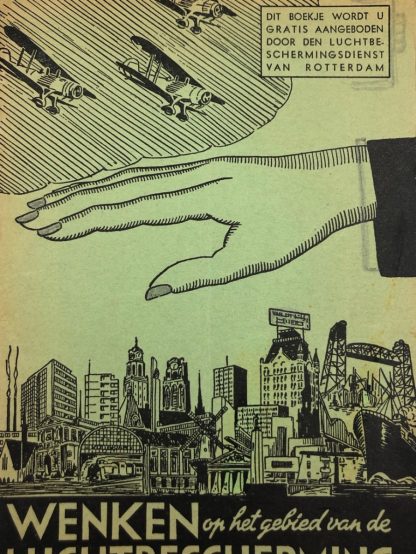 Original WWII Dutch ‘Luchtbeschermingsdienst’ booklet Rotterdam