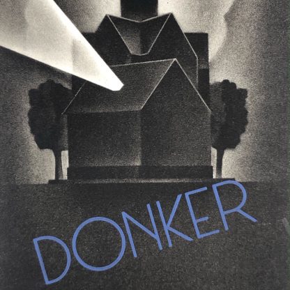 Original WWII Dutch ‘Luchtbescherming’ informative blackout flyer